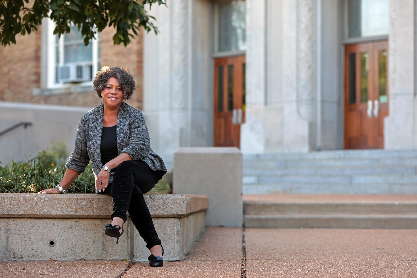 Judy Gladney remembers being part of the first wave of integration at U City High School